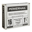 Powernail PowerCleats L175165 Floor Cleat, 1-3/4 in L, 16 ga, Carbon Steel, L-Shaped Head, Pack of 5