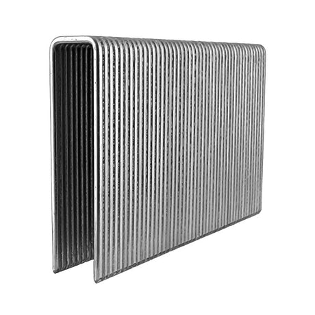 Powernail PowerStaples PS20077 Flooring Staple, 1/2 in W Crown, 2 in L Leg, 15.5 ga, Carbon Steel, Galvanized, 7700/PK