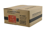 Powernail PowerStaples PS18087 Fine Wire Staple, 1/4 in W Crown, 7/8 in L Leg, 18 ga, Carbon Steel, Pack of 10