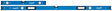 Empire True Blue Series EM75JAMB Magnetic Jamb Set, 32, 78 in L, 3-Vial, 1-Hang Hole, Magnetic, Aluminum, Blue