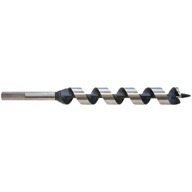 Vulcan 227801OR Auger Drill Bit, 3/8 in Dia, Spiral Flute, 1-Flute, Hex Shank
