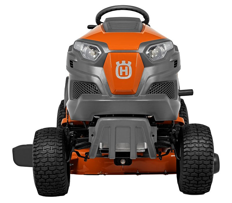 Husqvarna 100 Series 960 43 03-45 Riding Lawn Mower, 22 hp, 44 cu-in Engine Displacement, 2-Cylinder, 42 in W Cutting