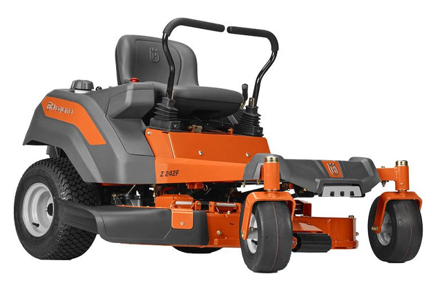Husqvarna 970 72 99-05 Zero Turn Mower, 21.5 hp, 44.3 cc Engine Displacement, 2-Cylinder, 42 in W Cutting, 2-Blade
