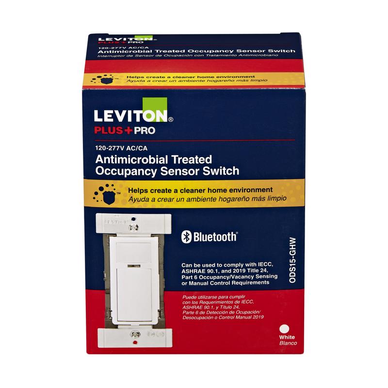 Leviton Decora 10 amps Motion Sensor Switch White 1 pk