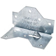 Simpson Strong-Tie A34 Framing Angle, 1-7/16 in W, 2-1/2 in D, Steel, Galvanized/Zinc, Pack of 100