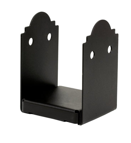 Simpson Strong-Tie APB Series APB66R Post Base, 11,450 lb Down DF/SP, 1260 lb Uplift, 6 x 6 in Post, 12 ga, Black, 1/PK, Pack of 6