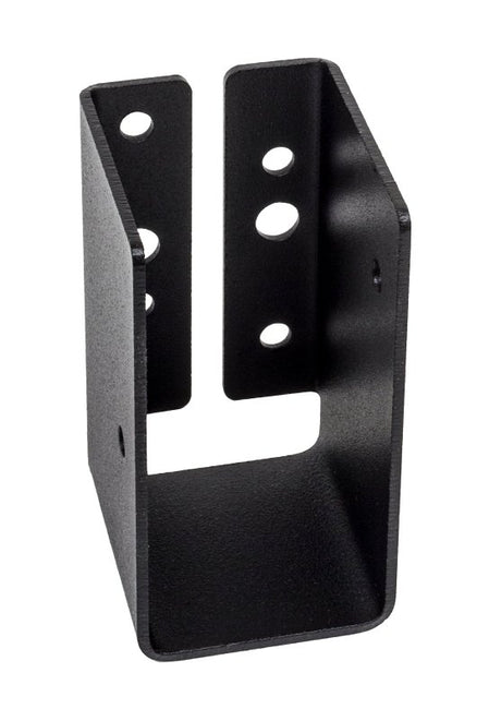 Simpson Strong-Tie APLH APLH24 Joist Hanger, 3-5/16 in H, 1-7/8 in D, 1-9/16 in W, 2 x 4 in, Steel, Black, ZMAX, Pack of 12
