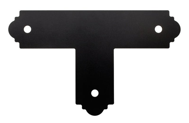 Simpson Strong-Tie APT APT4 T-Strap Tie, 12 ga Gauge, Steel, Black, Powder-Coated/ZMAX, Pack of 8