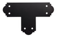 Simpson Strong-Tie APT Series APT6 T-Strap Tie, 12 ga, Steel, Black, Powder-Coated
