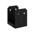 Simpson Strong-Tie Outdoor Accents APVB Series APVB66R Adjustable Post Base, 6 x 6 in Post, 12 ga Gauge, Steel, Black, Pack of 6