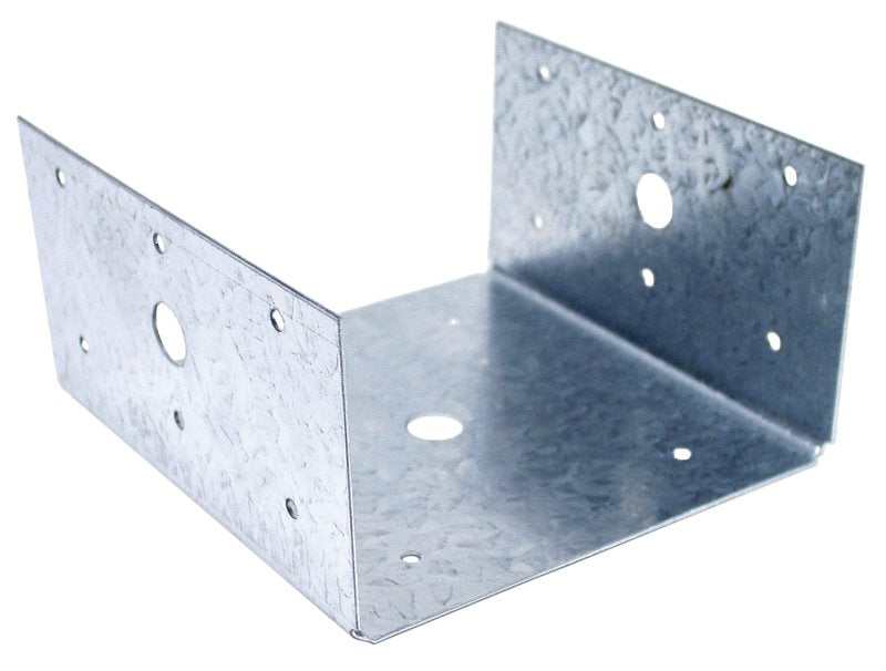 Simpson Strong-Tie BC BC60 Post Base, 6 x 6 in Post, 18 ga Gauge, Steel, Galvanized/Zinc, Pack of 10