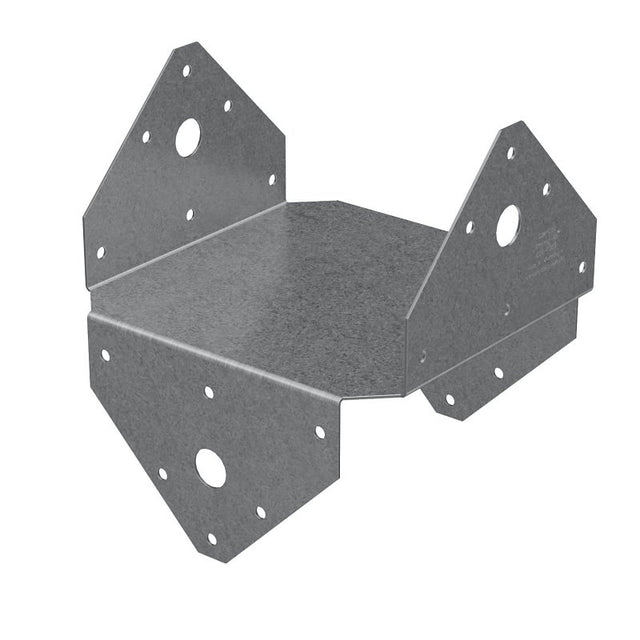 Simpson Strong-Tie BC Series BC6Z Post Cap, Steel, ZMAX, 3-3/8 in H, 1/PK