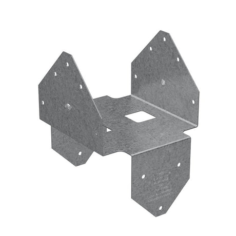 Simpson Strong-Tie BCS BCS2-3/6Z Post Cap, 2 to 3 x 6 in Post/Joist, Steel, ZMAX, Pack of 10