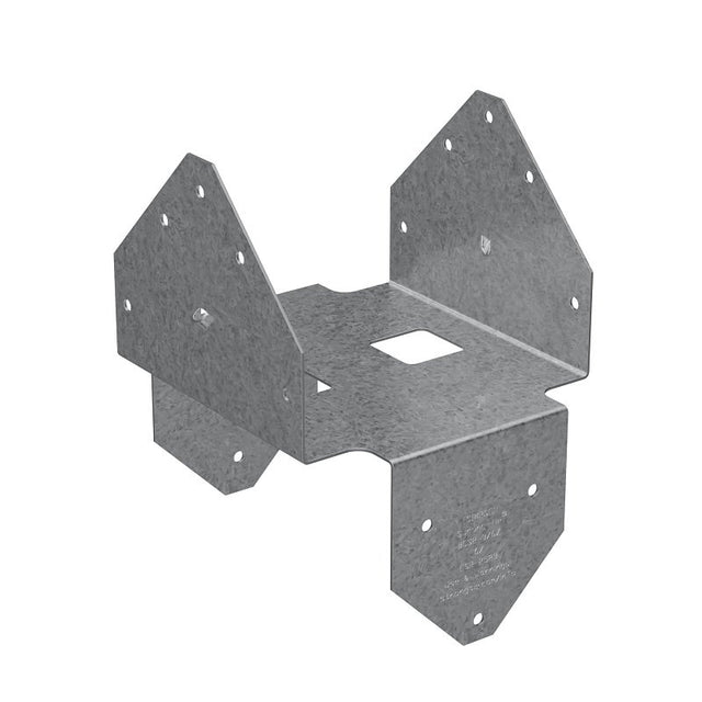 Simpson Strong-Tie BCS BCS2-3/6Z Post Cap, 2 to 3 x 6 in Post/Joist, Steel, ZMAX, Pack of 10