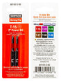 Simpson Strong-Tie BIT15T-2-R2 Driver Bit, T15 Drive, 6-Lobe Drive, 2 in L, Steel