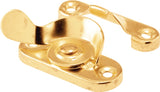 Prime-Line F2535 Sash Lock, 2 in L Dimensions, Steel, Brass