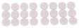 ProSource FE-50230-PS Furniture Pad, Felt Cloth, White, 1/2 in Dia, 5/64 in Thick, Round