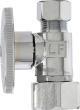 Plumb Pak PP2103LF Repair Valve, 1/2 x 3/8 in Connection, FIP Swivel x Compression, Brass Body