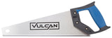 Vulcan JL-K11741 Handsaw, 14 in L Blade, 7 TPI TPI, Steel Blade, Soft Grip Handle, Plastic Handle