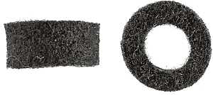 Danco 35231C Bonnet Packing, #95, 3/8 in ID x 11/16 in OD Dia, 5/16 in Thick, Felt Cloth, Pack of 6