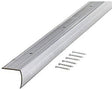 M-D 78345 Stair Edging, 96 in L, 1-1/8 in W, Aluminum