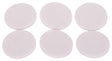 ProSource FE-50225-PS Furniture Pad, Felt Cloth, White, 1-3/8 in Dia, 5/64 in Thick, Round