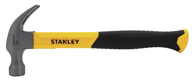 STANLEY STHT51512 Nailing Hammer, 16 oz Head, Curved Claw Head, Steel Head, 13 in OAL