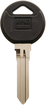 Hy-Ko 12005MZ13 Automotive Key Blank, Brass/Plastic, Nickel, For: Mazda Vehicle Locks, MZ13 Key Number, Pack of 5