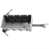 Cantex EZ Box New Work 55 cu in Rectangle PVC 4 gang Outlet Box Gray