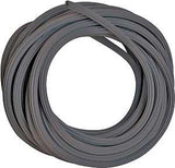 Make-2-Fit P 7519 Screen Retainer Spline, 0.140 in D, 25 ft L, Vinyl, Black, Round