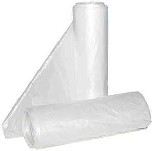 ALUF Plastics Hi-Lene Series HCR-303710C Anti-Microbial Can Liner, 20 to 30 gal, Clear, 30 x 37 in, HDPE