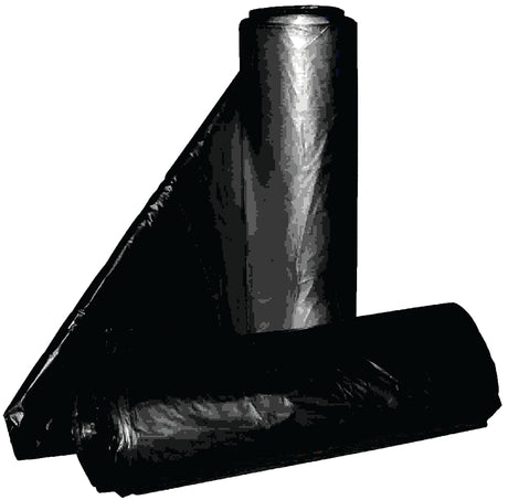 ALUF Plastics RCT-45 Royal Crown Top Liner, 45 gal, Black, 40 x 46 in, Metalocene Blend, 46 in W