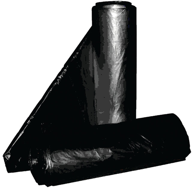 ALUF Plastics RCT-45X Royal Crown Top Liner, 45 gal, Black, 40 x 46 in, Metalocene Blend, 40 in L