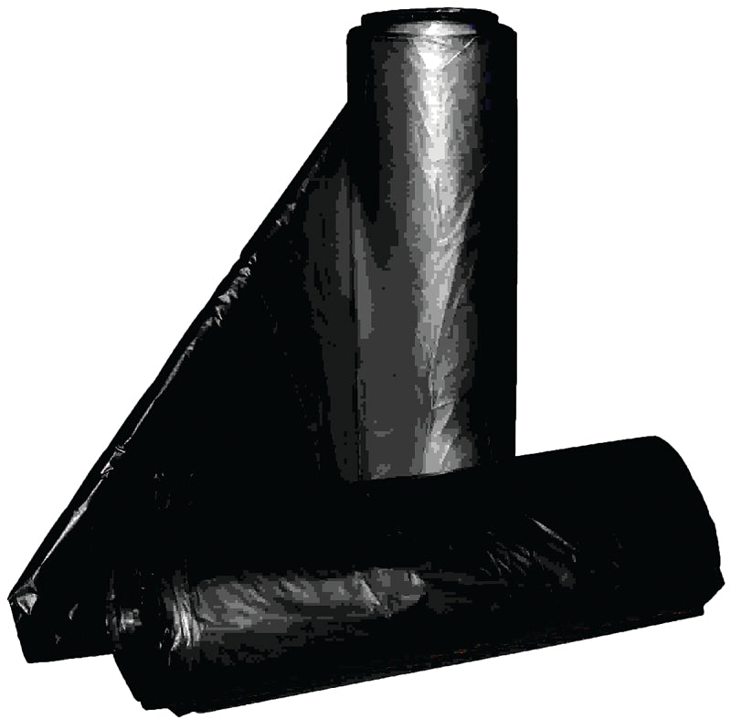 ALUF Plastics RCT-45XX Royal Crown Top Liner, 45 gal, Black, 40 x 46 in, Metalocene Blend