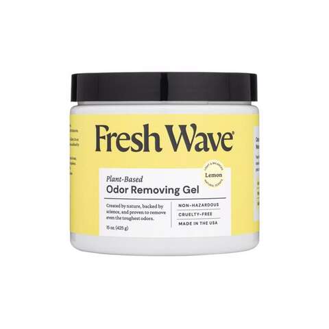 Fresh Wave Lemon Scent Air Freshener 15 oz Gel 1 pk, Pack of 6