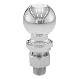 Curt 40067 Hitch Ball, 2-5/16 in Dia Ball, 1 in Dia Shank, 250 ft-lb Tongue Load, Steel, 2-1/8 in Shank Lenght
