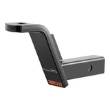 Curt 45870 Ball Mount, 9-1/4 in L, 6 in Drop, 4-1/4 in Rise, Powder-Coated