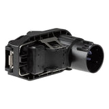 Curt 57020 Dual-Output Connector Plug, 12 V, Black