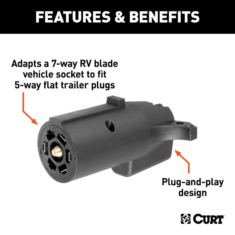 Curt 57251 Electrical Adapter