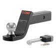 Curt 45142 Towing Starter Kit, Cat Class 3, 4, 5, 1-Hole, 2 in, 2 in Dia Hitch Ball, Powder-Coated