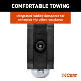 Curt 45935 Adjustable Trailer Hitch Dual-Ball Mount, 5-1/2 in Drop, 4-1/2 in Rise, 2, 2-5/16 in Dia Hitch Ball, 1/PK