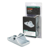 Curt 28271 Jack Foot, 2000 lb, Bolt-On Locking, Steel, Clear Zinc