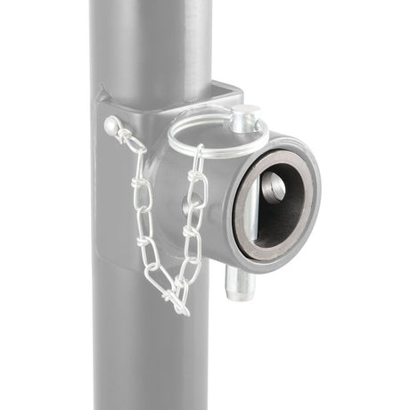 Curt 28942 Swivel Jack Male Pipe-Mount, 5000 lb, Carbon Steel