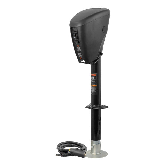 Lippert Power Stance 813748 Tongue Jack, 3500 lb Lifting, 7-1/2 in OAH