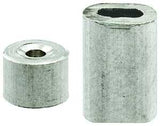 Prime-Line GD 12149 Cable Ferrule and Stop, 1/16 in Dia Dimensions, Aluminum