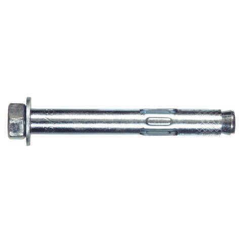 HILLMAN 1/2 in. D X 3 in. L Steel Hex Head Sleeve Anchors 12 pk