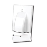 Monster Just Hook It Up White 1 gang Plastic Home Theater Wall Plate 1 pk