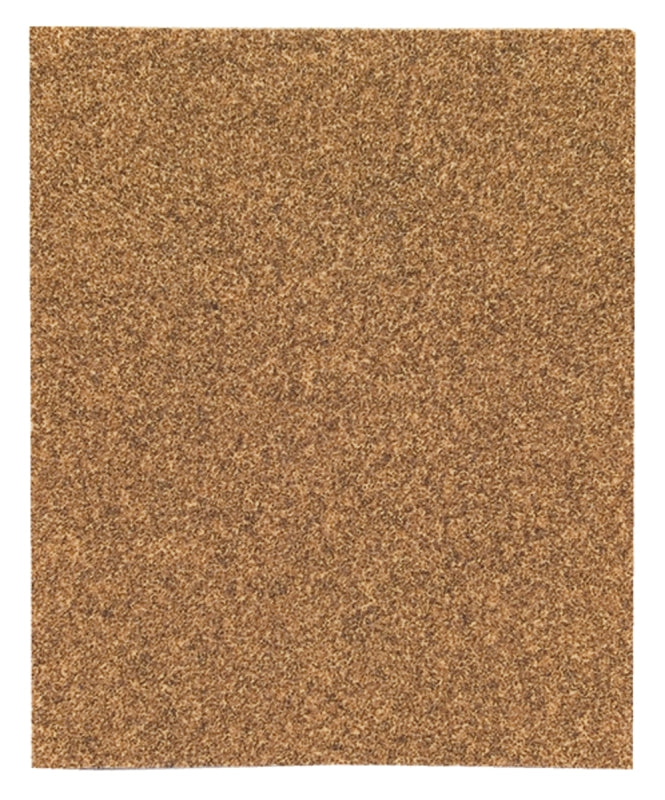 Norton MultiSand 07660700358 Sanding Sheet, 11 in L, 9 in W, Medium, 100 Grit, Aluminum Oxide Abrasive, Paper Backing