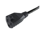 Ace Indoor or Outdoor 100 ft. L Black Extension Cord 16/3 SJTW