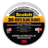 Scotch 3/4 in. W X 66 ft. L White Vinyl Electrical Tape, Pack of 10